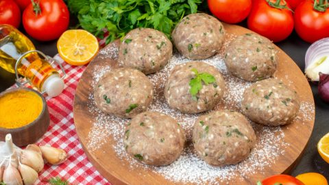 Albóndigas Rellenas de Queso