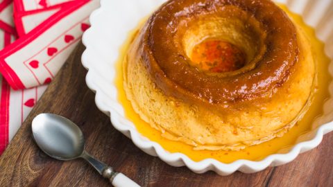 Flan de Maíz Dulce y Cremoso