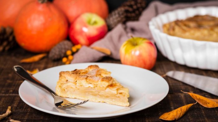 Pastel de Manzana y Canela