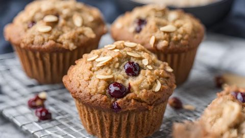 Los mejores muffins de avena