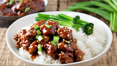 Receta de Pollo General Tso